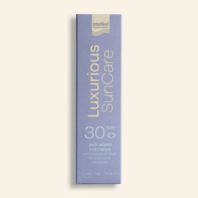 Luxurious αντιγηραντική αντηλιακή κρέμα ματιών SPF 30