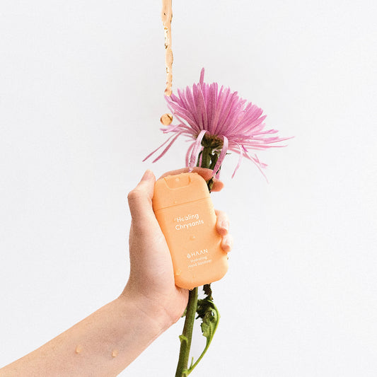 Haan Hand Sanitizer Healing Chrysants