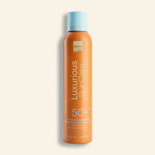 Luxurious Suncare Antioxidant Sunscreen Invisible Spray 50SPF