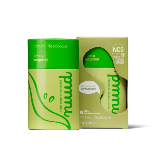Nuud Deodorant Lime x Bergamot Stick