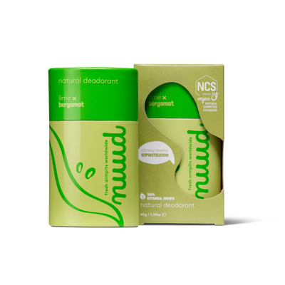 Nuud Deodorant Lime x Bergamot Stick