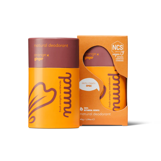 Nuud Deodorant Orange x Ginger Stick