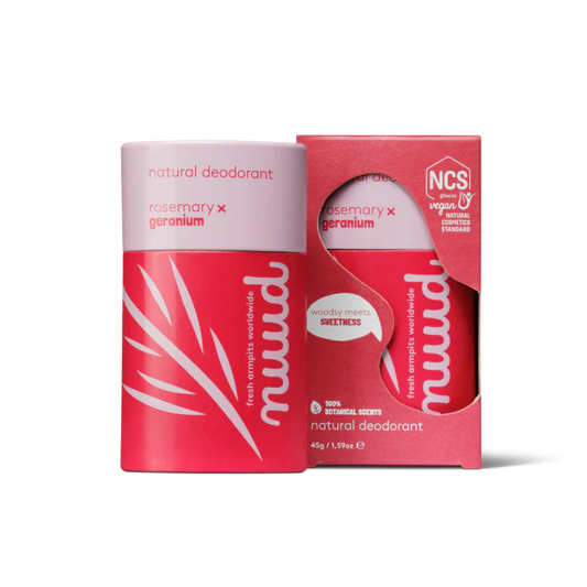 Nuud Deodorant Rosemary x Geranium Stick