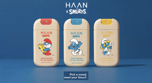 Hand Cleansers Limited edition Smurfs x HAAN