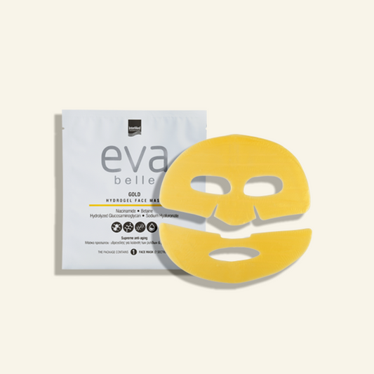 Eva Belle Gold Αντιγηραντική μάσκα προσώπου υδρογέλης