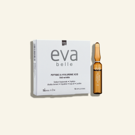 Αμπούλες Eva Belle ΠΕΠΤΙΔΙΑ & ΥΑΛΟΥΡΟΝΙΚΟ ΟΞΥ