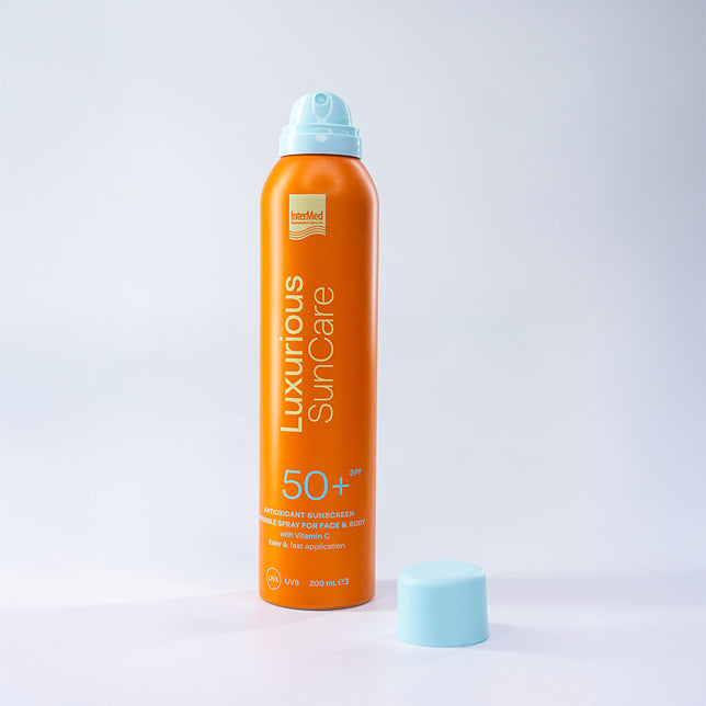 Luxurious Suncare Antioxidant Sunscreen Invisible Spray 50SPF