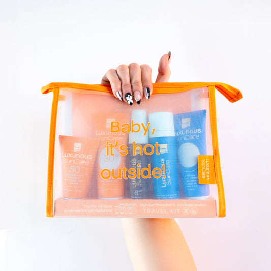Luxurious Sun Care Travel kit